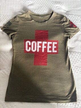 Black Rifle Coffee Graphic Tee - Olive Green
